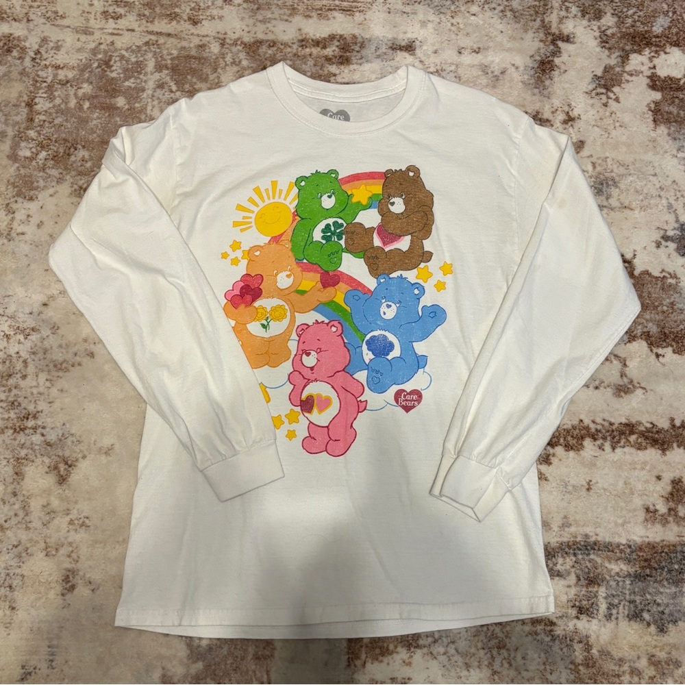 Juniors Care Bears Long Sleeve Graphic Shirt MEDIUM